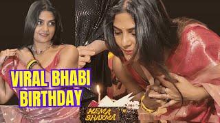 VIRAL BHABI | Actress Hema Sharma Birthday Celebration At Sthamba Global Brewery At Andheri West