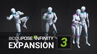 AccuPOSE INFINITY EXPANSION 3 - Riot, Drunken Fist, and 7 More New Models