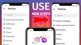 FIX Update Messaging Instagram Not Showing | how to update instagram messenger not showing 2024