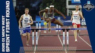 Every men's West sprint prelim from 2025 NCAA indoor track and field championships