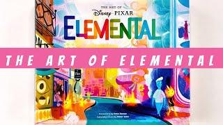 The Art of Elemental (flip through) Artbook