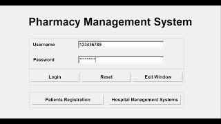 How to Create a  Pharmacy Management System with Multiple Windows in Python - Full Tutorial