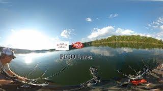 Mitch Glenn and Brad Wiegmann crappie fishing on Beaver Lake in Arkansas