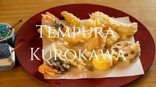 Tempura Kurokawa てんぷら黒川 in Tokyo