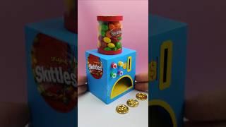 DIY Candy Dispenser Machine from Cardboard | Creative Craft Idea