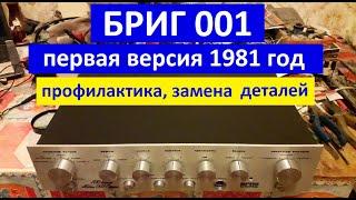 Бриг 001 первая версия, первая ревизия. Профилактика после маньяка.