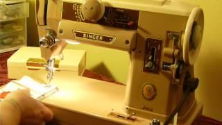 NIFTYTHRIFTYGIRL: Vintage Singer 401A sewing machine - weekend estate find! With original case