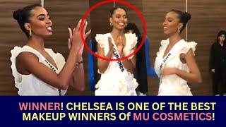 WINNER! Chelsea Manalo PANALO ng Best Makeup Look sa Miss Universe Cosmetics Activity!