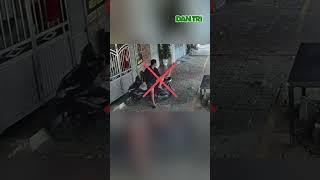 Tên trộm mặc quần chấm bi, có hành động "lạ" trước khi tẩu thoát #shorts