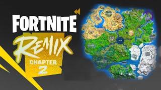 Fortnite REMIX Chapter 2 Battlepass Skins LEAKED! 