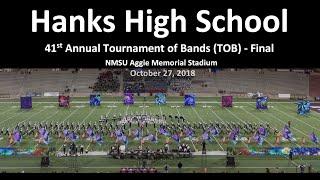 J.M. Hanks HS Silver Knights Band at 2018 TOB Final - 4K