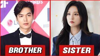 TOP 10 REAL LIFE SIBLINGS OF KOREAN ACTORS ! YOU DON'T KNOW || Lee Min-ho || #KDRAMA