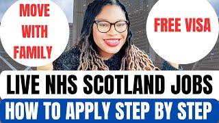 Get An NHS Scotland Job With Free Visa Sponsorship Immediately