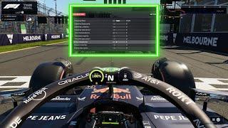F1 25 Game, Camera and Wheel settings