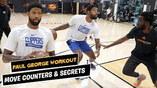 Paul George *NBA Workout * how to make counters and reads on defenders