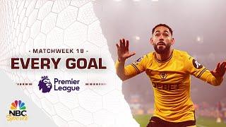 Every Premier League goal from Matchweek 18 (2024-25) | NBC Sports