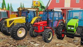 Tractors in Action and Farm Work - Animations of Ploughing, Harvesting, Sowing and More Farm Facts