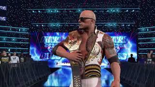 WWE 2K25 - The Rock Final Boss Entrance PS5