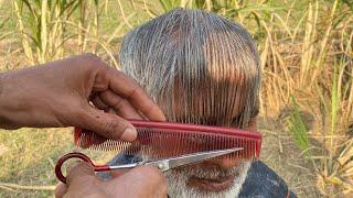 ASMR Old Man ‍ Snip Snip Bliss ASMR Haircut Experience