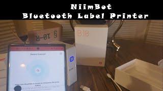 Niimbot B18  Bluetooth Label Printer  (EPISODE 4357) Amazon Unboxing Video