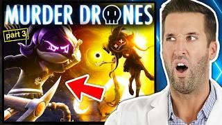 ER Doctor REACTS to MURDER DRONES Fight Injuries #3