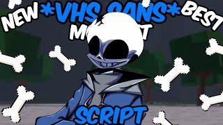 *NEW*Roblox tsb script | VHS SANS moveset | Custom SFX & VFX | 5th & 6th ability OP best |