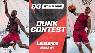 FULL Dunk Contest  Will Doug Anderson beat Grabo?  FIBA 3x3 World Tour Lausanne 2024
