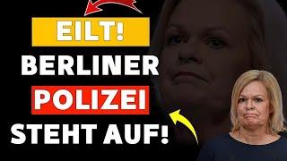 EILMELDUNG:POLIZEI SCHLÄGT ALARM: EIN DRINGENDER HILFERUF! FAESER RÜCKTRITT!