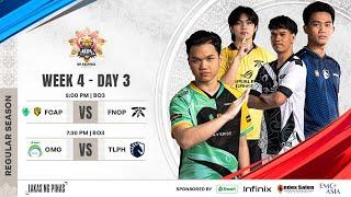  LIVE | MPL PH S14 | ENGLISH - Week 4 Day 3