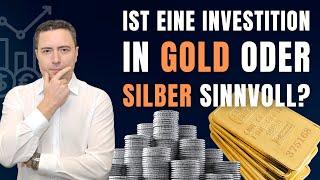 Welche Renditen sind mit Gold oder Silber möglich und wann ist es sinnvoll zu investieren?