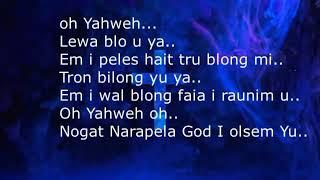 Glory blong you ya - PNG Worship Song Official Lyrics Video