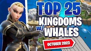 Top 25 Kingdoms With Most WHALES/T5's [October 2023] | Call of Dragons