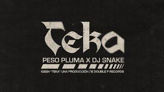 TEKA  (Lyric Video) - DJ Snake, Peso Pluma