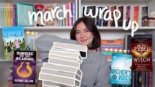 what I read in March️ *March wrap up*
