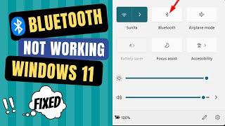 How To Fix Bluetooth Device Not Working On Windows 11