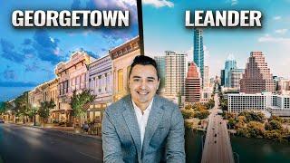 Exclusive Insight! Where to live in Texas: Georgetown vs. Leander Texas, Battle for Your Dream Home!