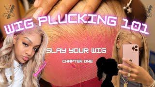 Wig Plucking 101 - A Detailed Tutorial