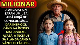 MILIONAR A ANGAJAT UN ȚĂRAN MODEST, IAR ÎNTR-O ZI OMUL DE AFACERI A PLÂNS CÂND A VĂZUT CE A FĂCUT CU