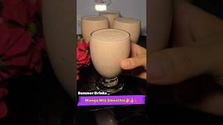 Summer Smoothie  #smoothie #recipe #summerdrink #drinks #mangodrink