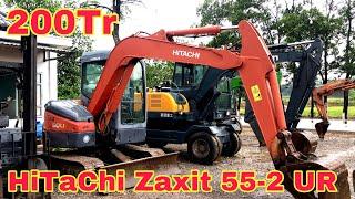 Máy Xúc Đào HiTaChi Zaxit 55 2 Sx 2007 Máy Ngon Chỉ 200 Tr Thành Xe Ben Máy Công Trình