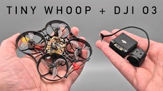 4k Tiny Whoop | Adapting the DJI O3 Air Unit to a Tiny Drone