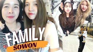 SOWON GFRIEND AND HER FAMILY