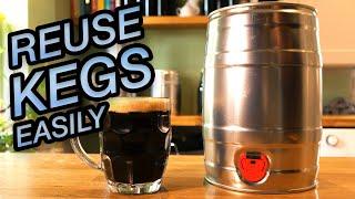 How to Easily Reuse Mini Kegs for Homebrew