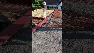 Pouring a monolithic slab