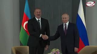 President Ilham Aliyev met with President of Russia Vladimir Putin in Samarkand