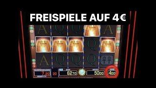 Eye of Horus auf 4€ MEGA FREISPIELE  Merkur Magie Casino Jackpot Spielothek Spielhalle Automaten