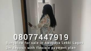 Bungalow for sale in Lekki Awoyaya Lagos,