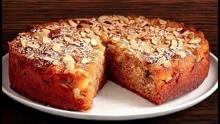 No flour and sugar! Oatmeal, apple! My favorite hollow cake in 15 minutes!