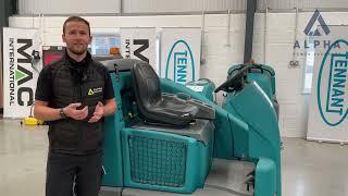 Tennant T16 Floor Scrubber Dryer - Overview & Walk Around | Alpha Power Cleaners