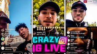 Adin Ross Goes On Instagram Live With Lil Yachty + Sheck Wes While ACTING SUS??